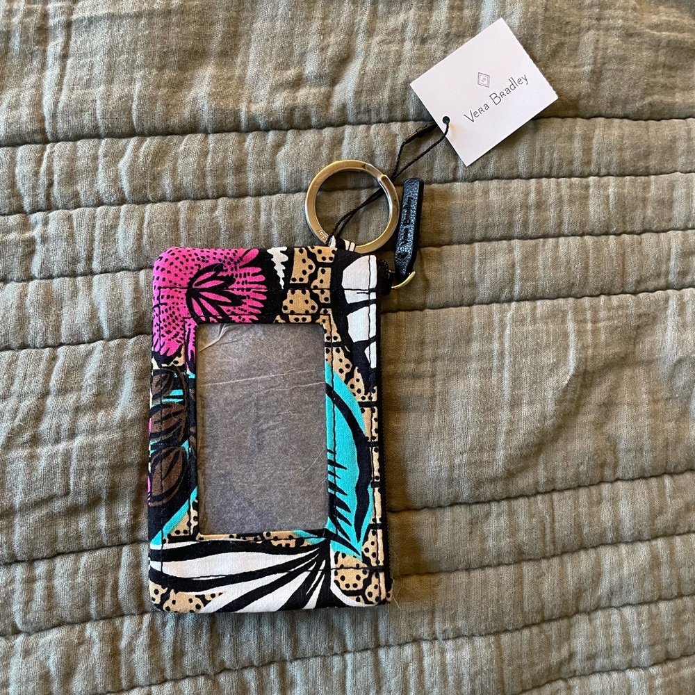 NWT Vera Bradley Canyon Road Zip ID Case